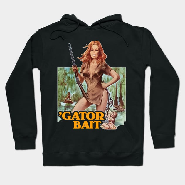 'Gator Bait ))(( Cult Classic Horror Fan Art Hoodie by darklordpug